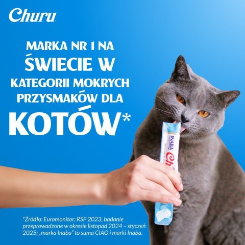INABA CAT CHURU 80P TUNA RECIPE 80x14g