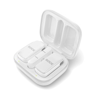 RODE Wireless Micro - 2-kanałowy cyfrowy system bezprzewodowy (Lightning, Biały)