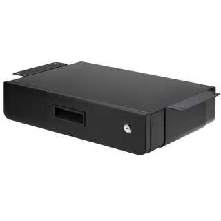 Szuflada ergonomiczna podbiurkowa na kluczyk Maclean MC-461 organizer czarna max 5kg