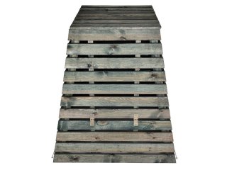 Kompostownik ogrodowy drewniany 800 l piramida - ekologiczny