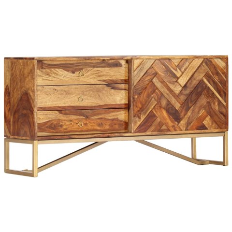 Szafka, 118 x 30 x 60 cm, z litego drewna akacjowego