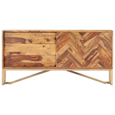 Szafka, 118 x 30 x 60 cm, z litego drewna akacjowego
