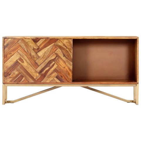 Szafka, 118 x 30 x 60 cm, z litego drewna akacjowego