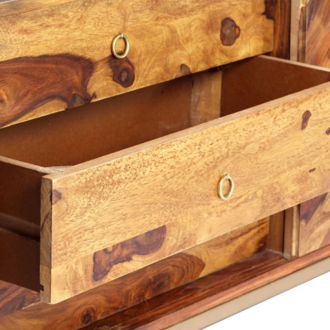 Szafka, 118 x 30 x 60 cm, z litego drewna akacjowego