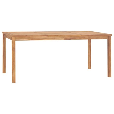 7-częściowy zestaw obiadowy do ogrodu, 180x90 cm, lite drewno tekowe