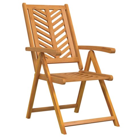 Krzesło Ogrodowe 6 pcs Brązowy 57 x 72 x 109 cm