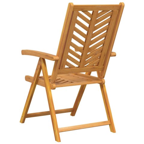 Krzesło Ogrodowe 6 pcs Brązowy 57 x 72 x 109 cm