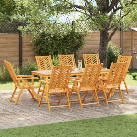 Krzesło Ogrodowe 8 pcs Brązowy 57 x 72 x 109 cm