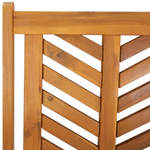 Krzesło Ogrodowe 8 pcs Brązowy 57 x 72 x 109 cm