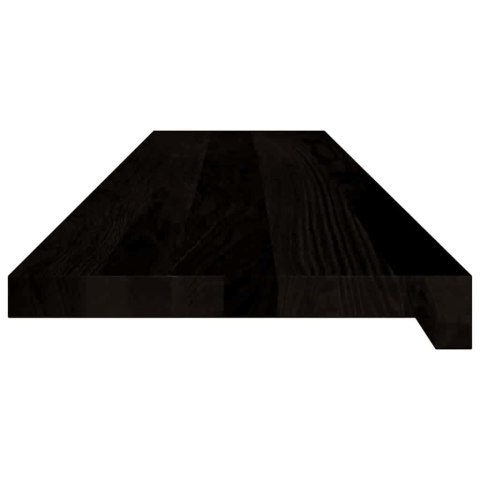 Stopnie schodowe 12 szt. brązowe 110x30x2 cm lite drewno dębowe