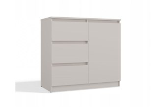 KOMODA 1 DRZWI 3 SZUFLADY KASZMIR KOMPLET