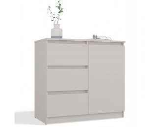 KOMODA 1 DRZWI 3 SZUFLADY KASZMIR KOMPLET