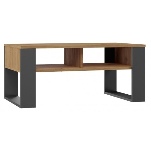 STOLIK KAWOWY MODERN 2P ARTISAN NOGA ANTRACYT