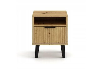 STOLIK NOCNY SCANDI 1S SLIM DĄB ARTISAN