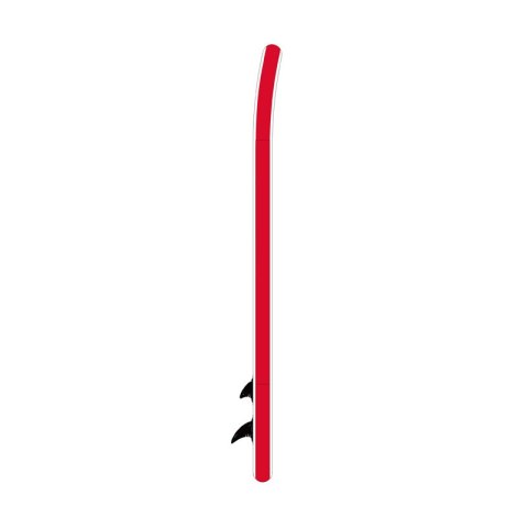 Deska do pływania SUP FunWater SUPFW69C (czerwono-biała)