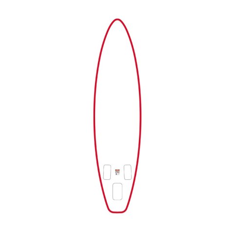 Deska do pływania SUP FunWater SUPFW69C (czerwono-biała)