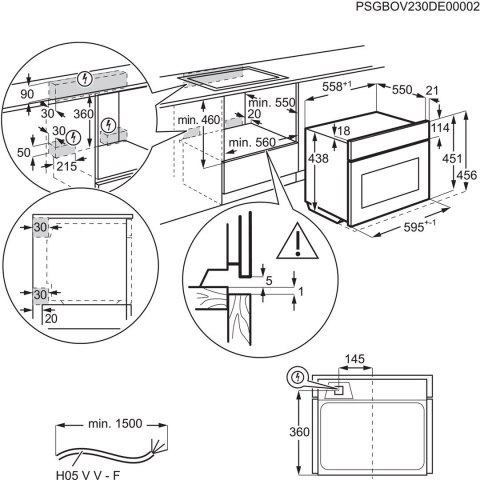 Piekarnik ELECTROLUX LVL8E09Z