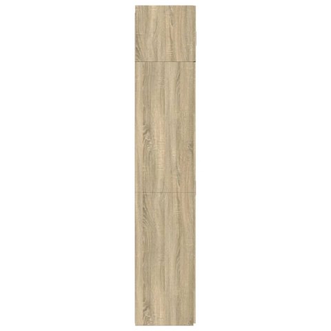 Szafka, dąb sonoma, 80x42,5x225 cm, materiał drewnopochodny