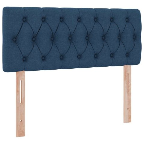 Łóżko z miejscem na przechowywanie i LED Niebieski 120 x 200 cm
