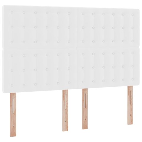 Łóżko z miejscem do przechowywania Czysta Biała 140 x 200 cm