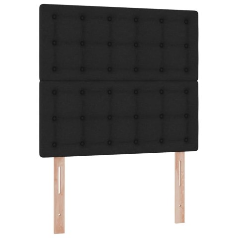 Łóżko z miejscem na przechowywanie i materacem 90 x 190 cm