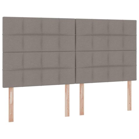 Łóżko z miejscem do przechowywania Ciemnoszary 200 x 200 cm