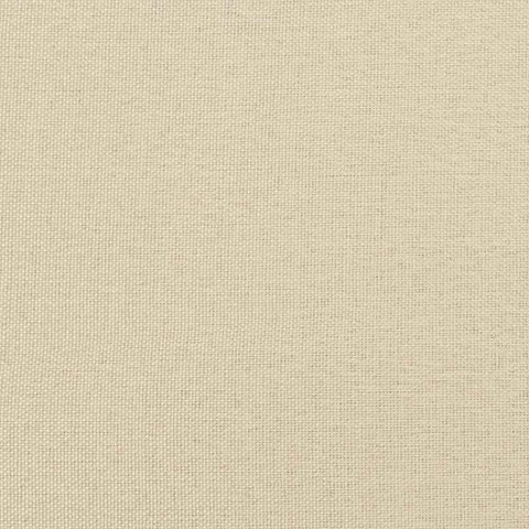 Łóżko z miejscem na przechowywanie i LED Kremowy 180 x 200 cm