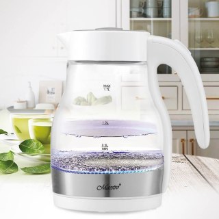 Czajnik elektryczny szklany 2200W MR-061-WHITE MAESTRO
