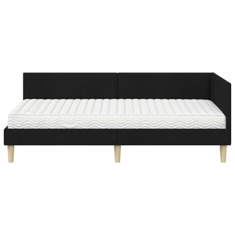 Rama Łóżka Narożnego z Materacem Inny 2 pcs Zielony tkanina