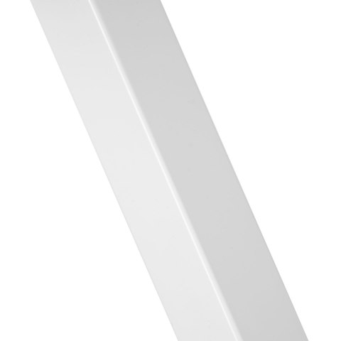 Krzesło barowe metalowe FLINT WHITE BIAŁY
