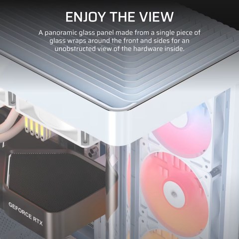 Obudowa Corsair FRAME 4500X RS-R ARGB Tempered Glass Mid-Tower, White