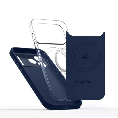 Etui pokrowiec na iPhone 17 Pro Uniq MagSafe - granatowe