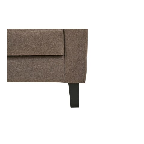 Sofa rozkładana Milton brązowa/ czarne