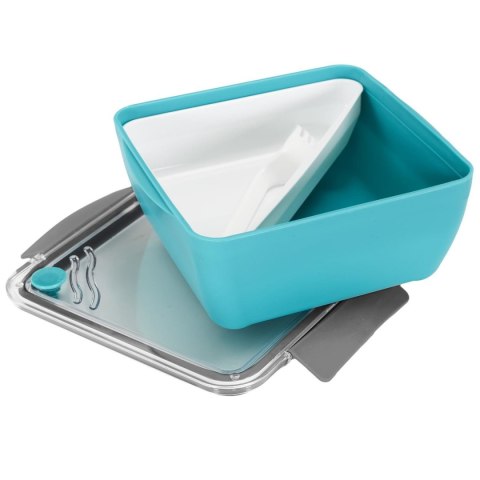 Lunch box Divided z widelcem 2,6l