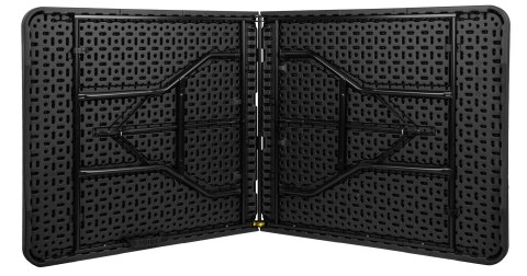 Stół cateringowy BUFET BLACK składany 200 cm