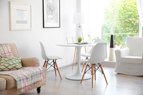 Stół Simplet Skinny White 80cm