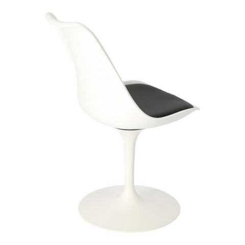 Krzesło Tulip Basic białe/czarna poduszk