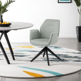 Krzesło obrotowe Aura light grey /black