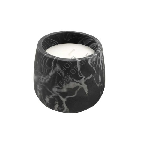 Świeca zapachowa Marble S czarna