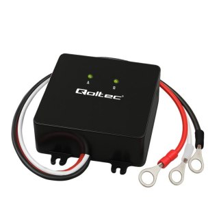 Balanser napięcia Qoltec 24V do akumulatorów 2x12V | 5A | LiFePO4 AGM GEL