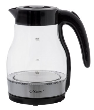 Czajnik elektryczny szklany 2200W MR-061-BLACK MAESTRO