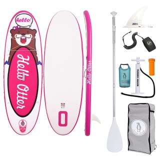 Deska SUP Padle Board dziecięca FunWater Tuxedo Sailor (różowa)