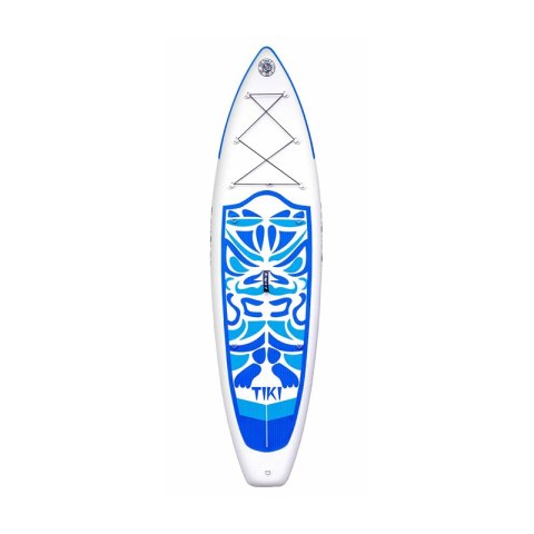 Deska do pływania SUP FunWater SUPFW05B Tiki (niebiesko-biała)