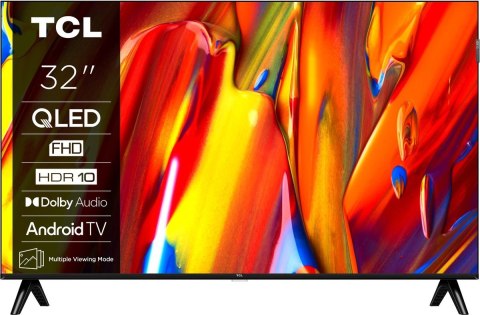 Telewizor TCL 32V5C QLED 32'' Full HD Android TV Dolby Digital Plus DVB-T2 Czarny