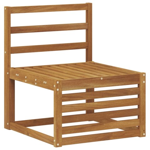 Zestaw sof na zewnątrz 7 Sztuka Naturalny Lite Drewno Akacji
