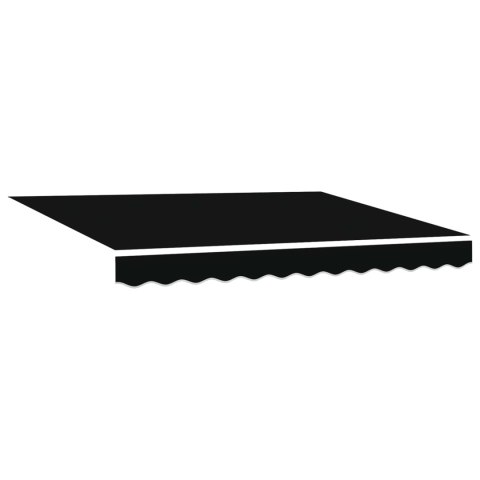 Markiza elektryczna Czarny 3 x 2,5 m Aluminium