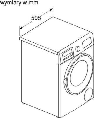 Pralko-suszarka BOSCH WNA13401PL