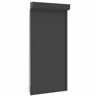 Roleta Antracyt 100 x 210 cm Aluminium i poliuretan