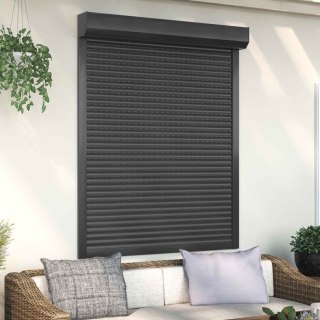 Roleta Antracyt 120 x 150 cm Aluminium i poliuretan