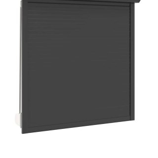 Roleta Antracyt 130 x 140 cm Aluminium i poliuretan